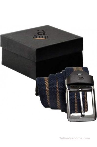 Arip Boys, Girls, Men, Women Formal, Party, Evening, Casual Blue Canvas, Fabric Belt(AP-225)